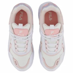 Barn Fila Collene Cb Kids White-mauve Chalk