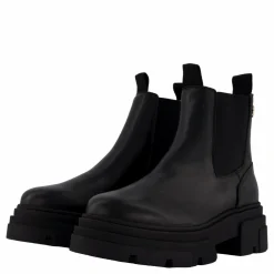 Tommy Hilfiger Combat Leather Low Chelsea Black