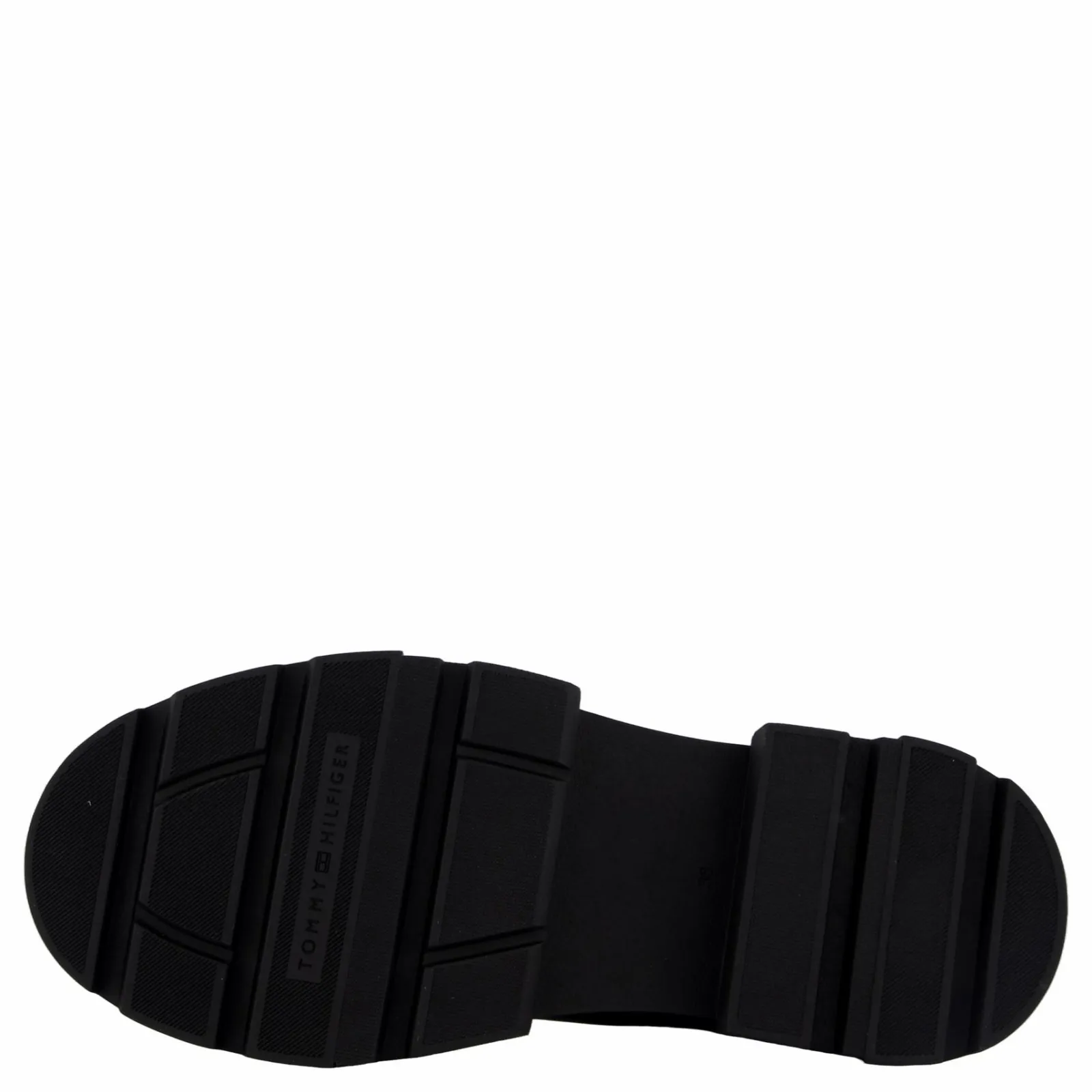 Tommy Hilfiger Combat Leather Low Chelsea Black