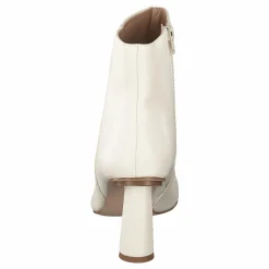 NA-KD Cone Shape Ankle Boots Offwhite