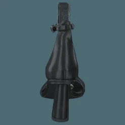 NA-KD Cone Shape Strap Heels Black