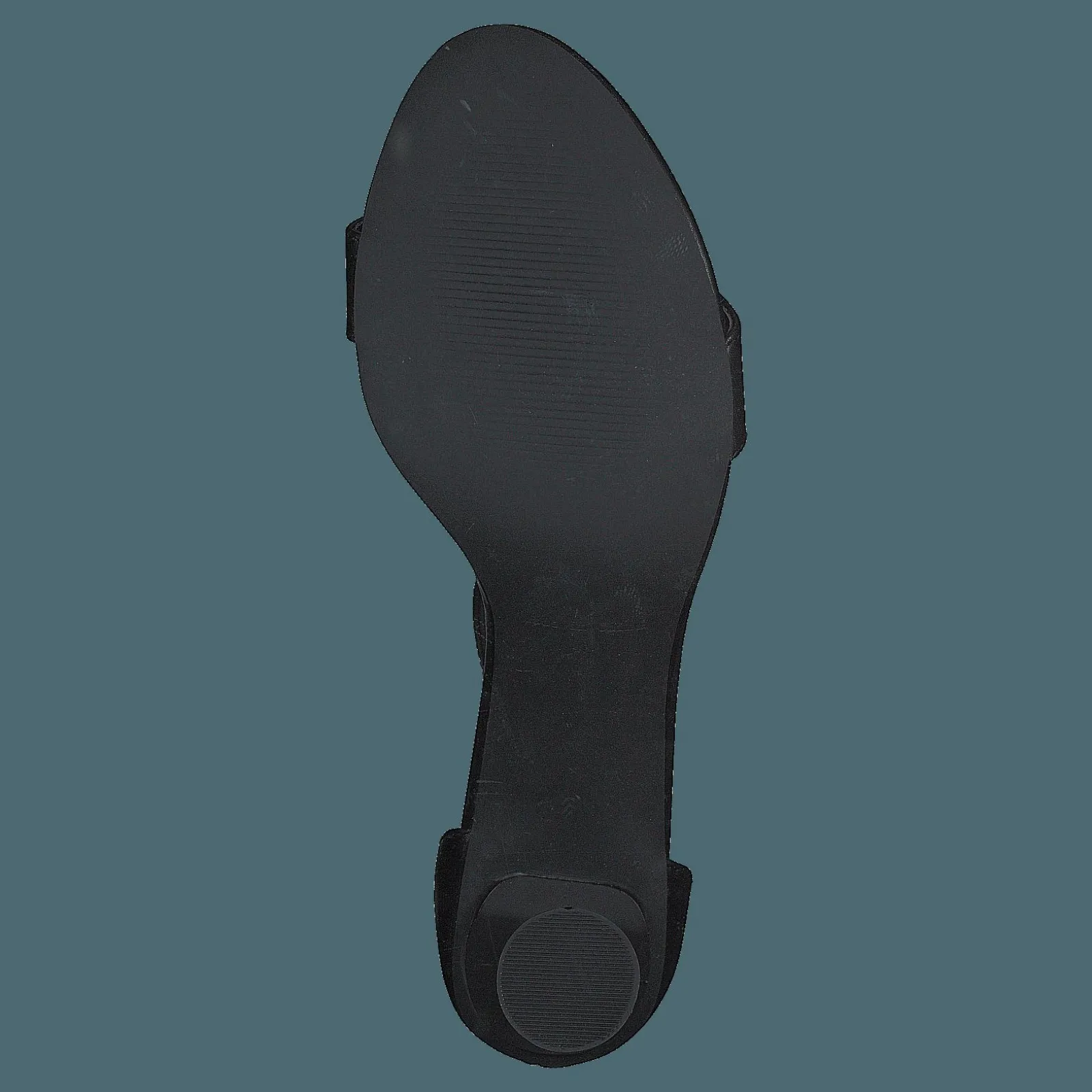 NA-KD Cone Shape Strap Heels Black