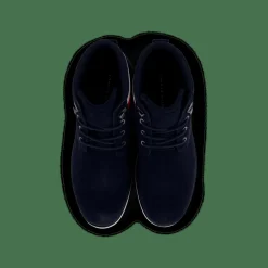 Tommy Hilfiger Core Hilfiger Suede Boot Navy