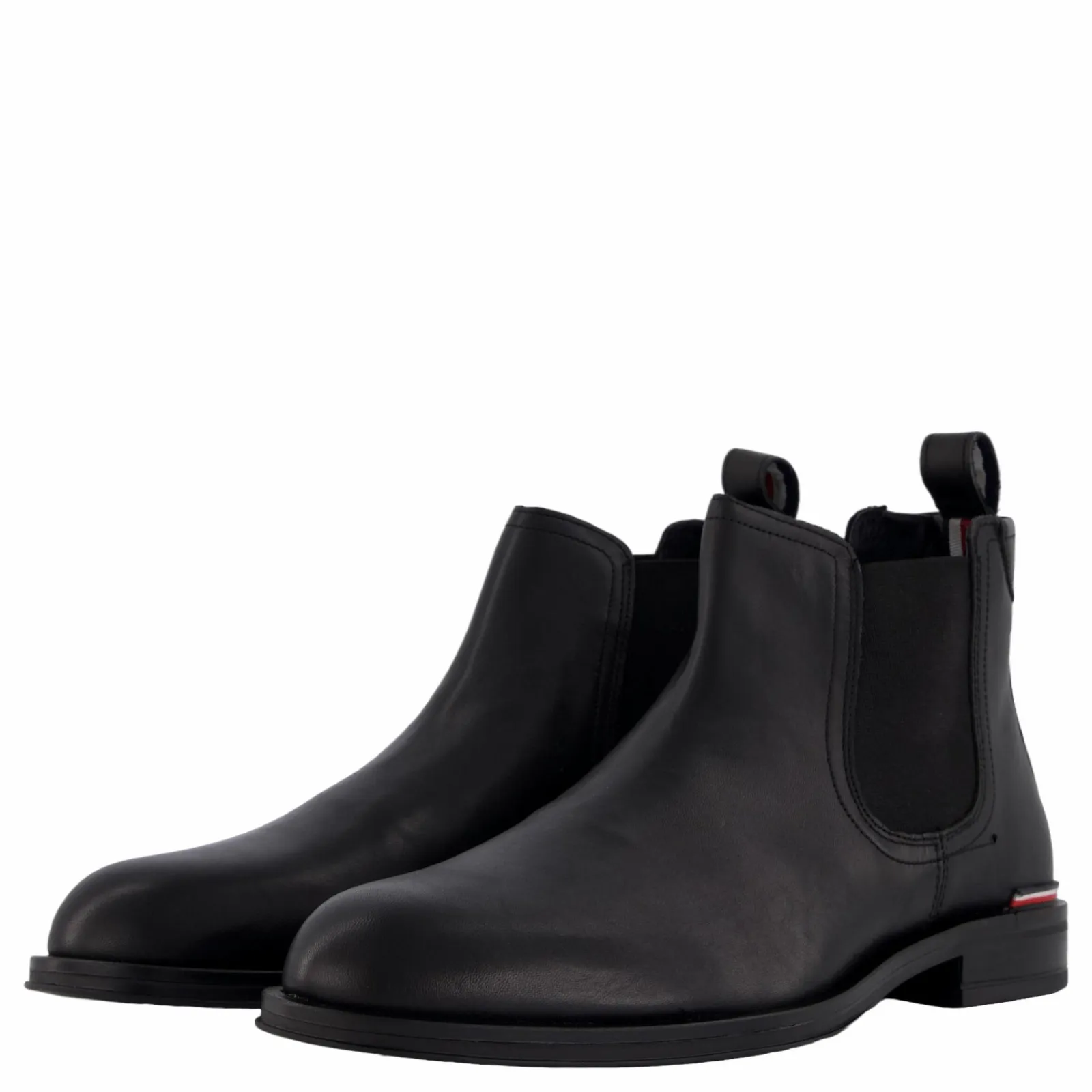 Tommy Hilfiger Core Rwb Hilfiger Lth Chelsea Black