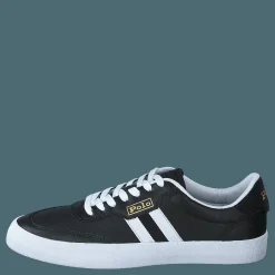 Polo Ralph Lauren Court Leather Sneaker Black/White