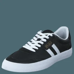 Polo Ralph Lauren Court Leather Sneaker Black/White