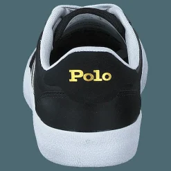 Polo Ralph Lauren Court Leather Sneaker Black/White