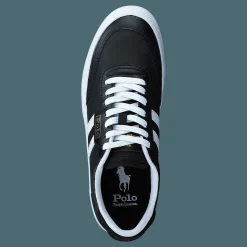 Polo Ralph Lauren Court Leather Sneaker Black/White