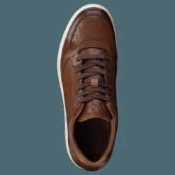 Polo Ralph Lauren Court Leather Sneaker Pale Russet