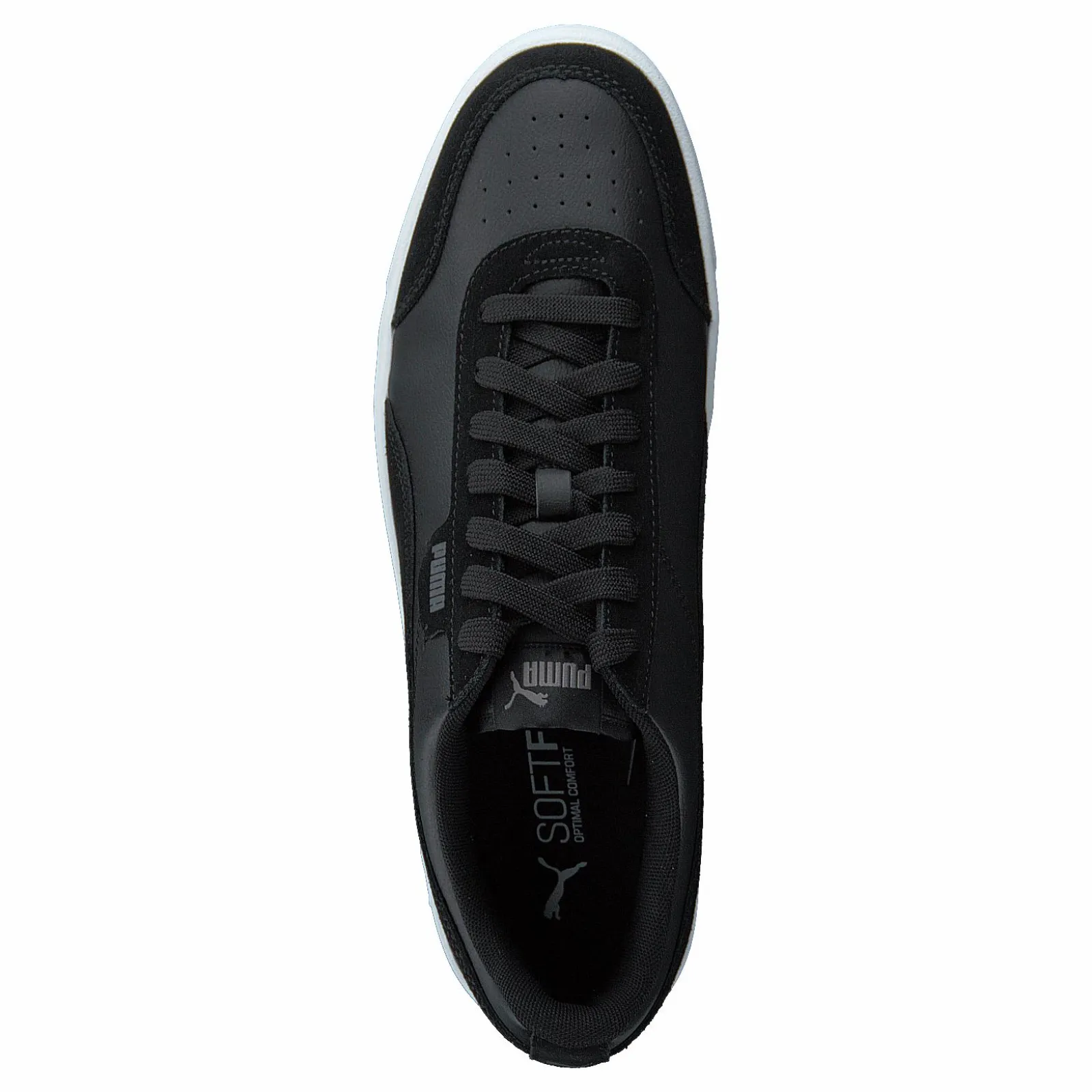 Puma Court Legend Lo Black-castlerock- Whi