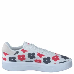 adidas Court Platform CLN Shoes Cloud White / Cloud White / Cloud White