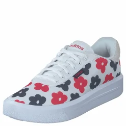 adidas Court Platform CLN Shoes Cloud White / Cloud White / Cloud White