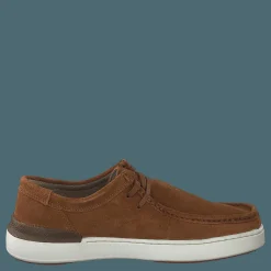 Clarks Courtlitewally Cognac Suede