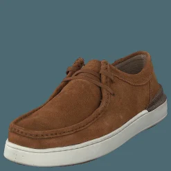 Clarks Courtlitewally Cognac Suede