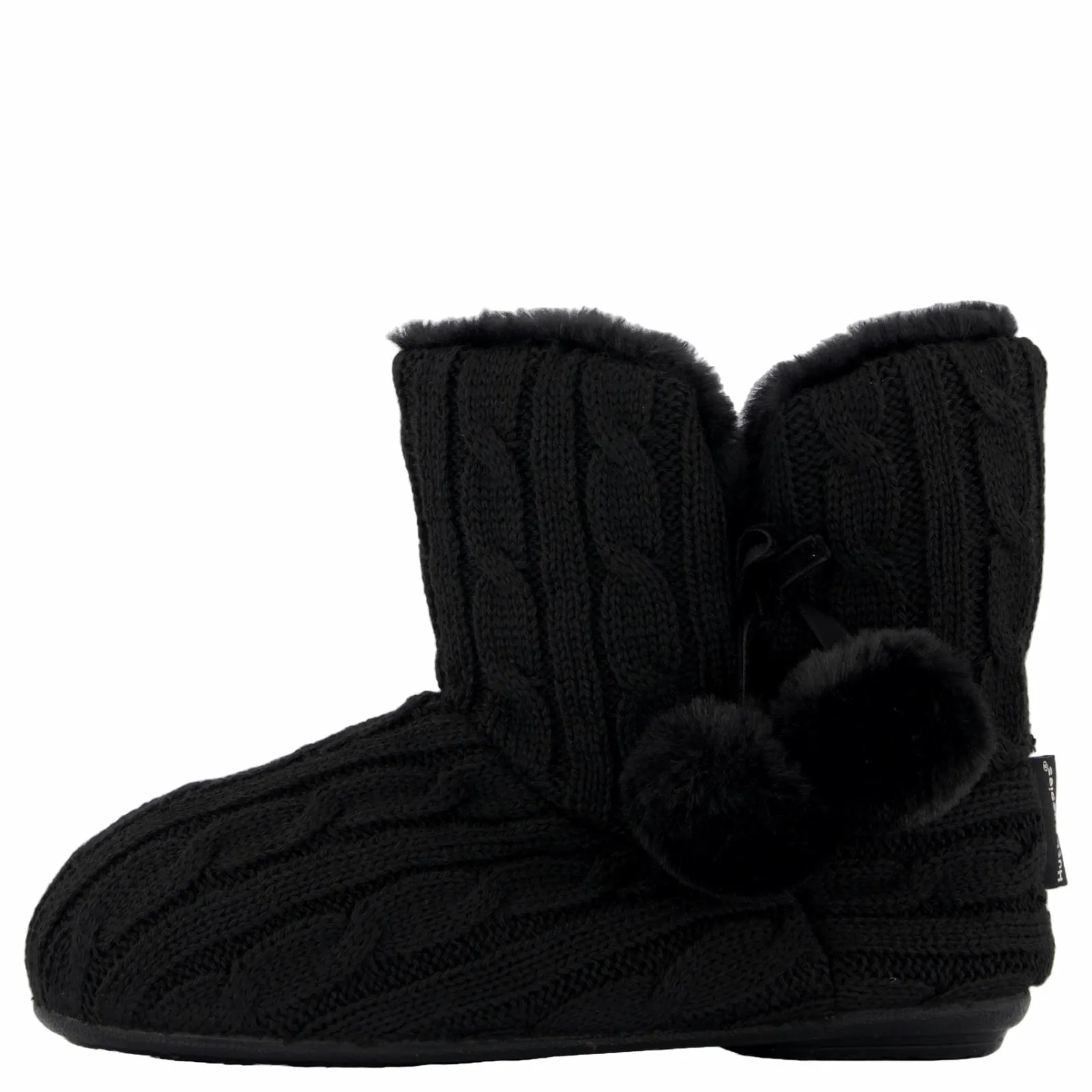 Hush Puppies Cozy High Black
