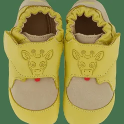 Barn Affenzahn Crawling Shoe Leather Crawly Giraffe