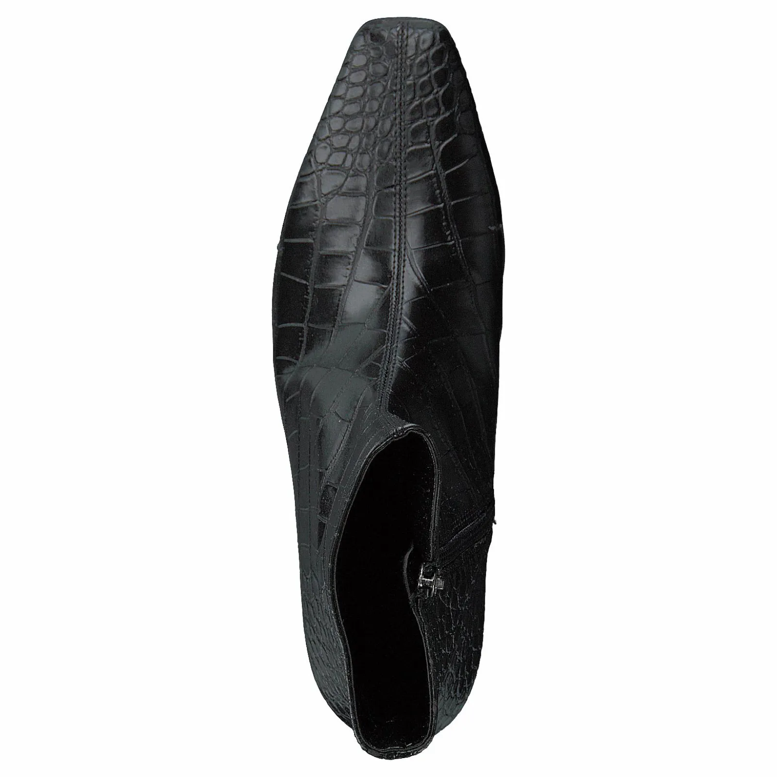 NA-KD Croco Basic Boots Black