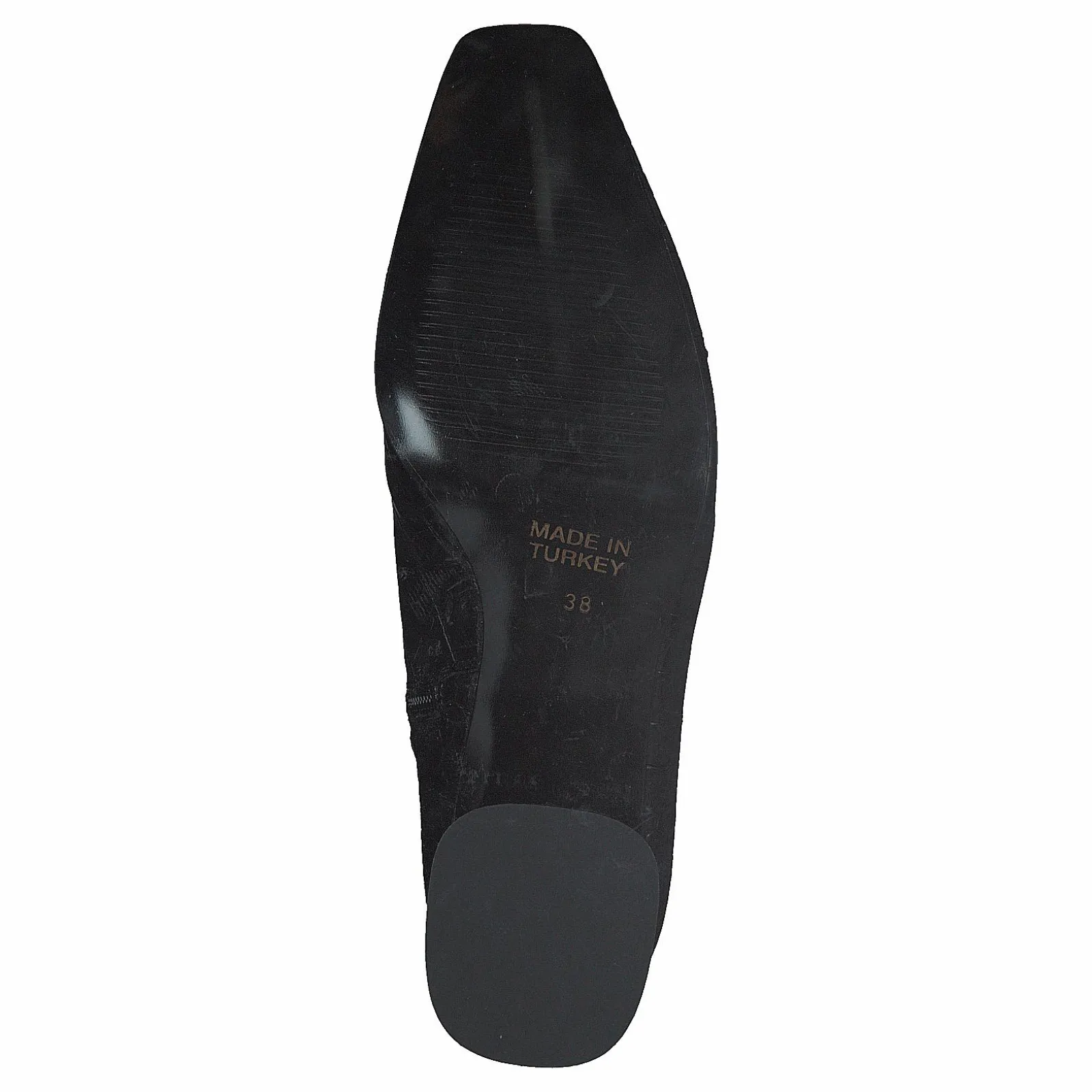 NA-KD Croco Basic Boots Black