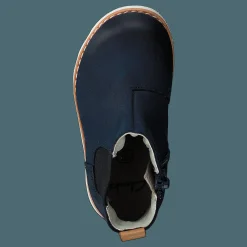 Barn Clarks Crown Halo T Navy Leather