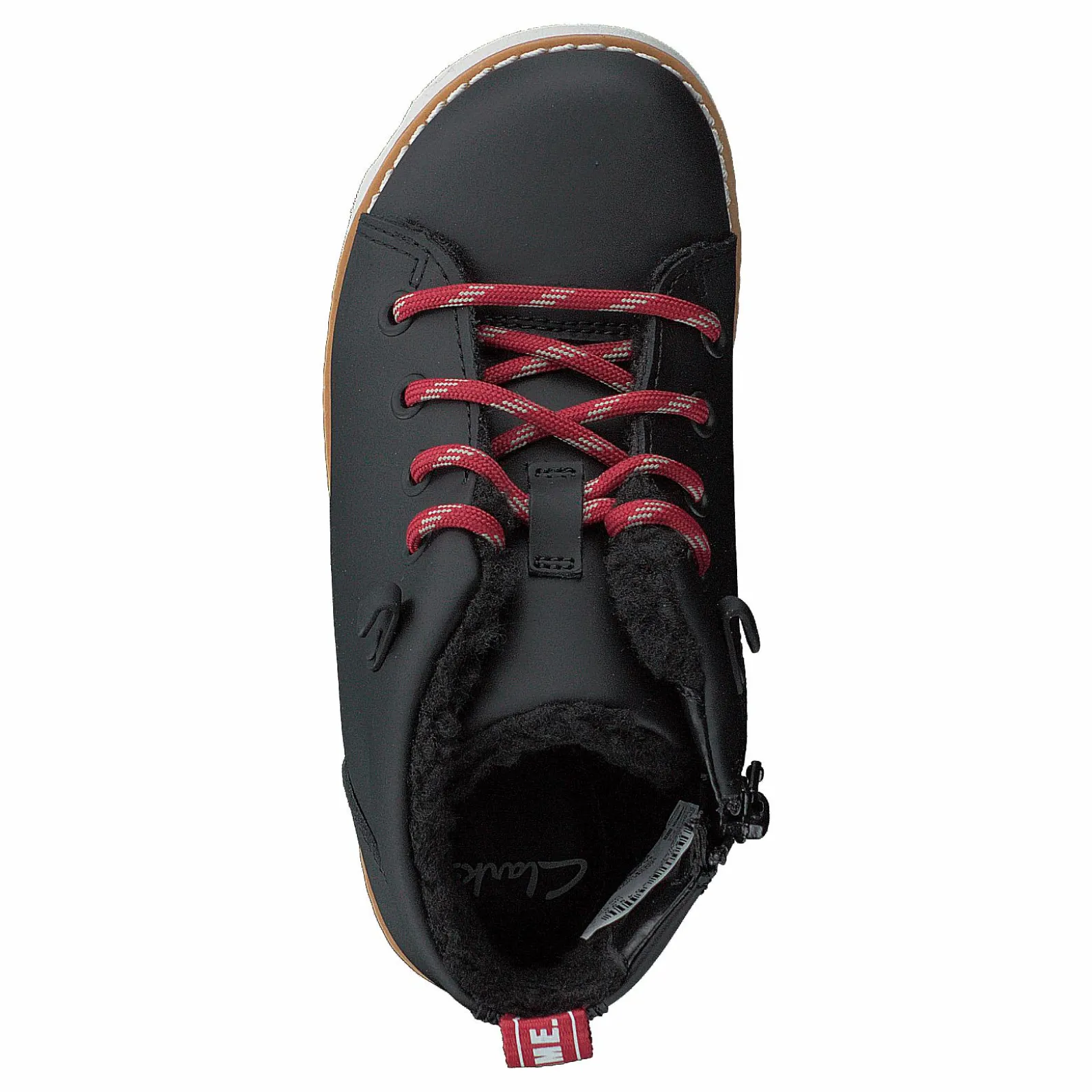 Barn Clarks Crown Tor T Black Leather