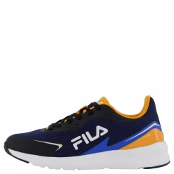 Barn Fila Crusher Teens Black-dark Cheddar