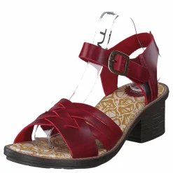 Fly London Cynt Bridle Red