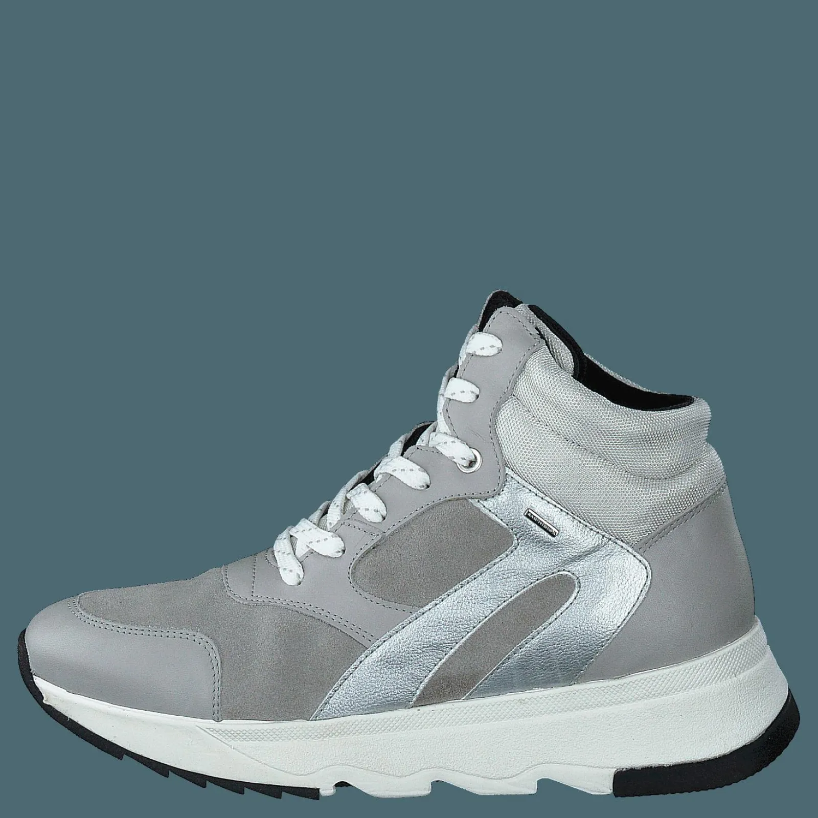 Geox D Falena B Abx B - Nappa+suede Light Grey