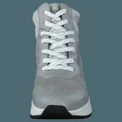 Geox D Falena B Abx B - Nappa+suede Light Grey