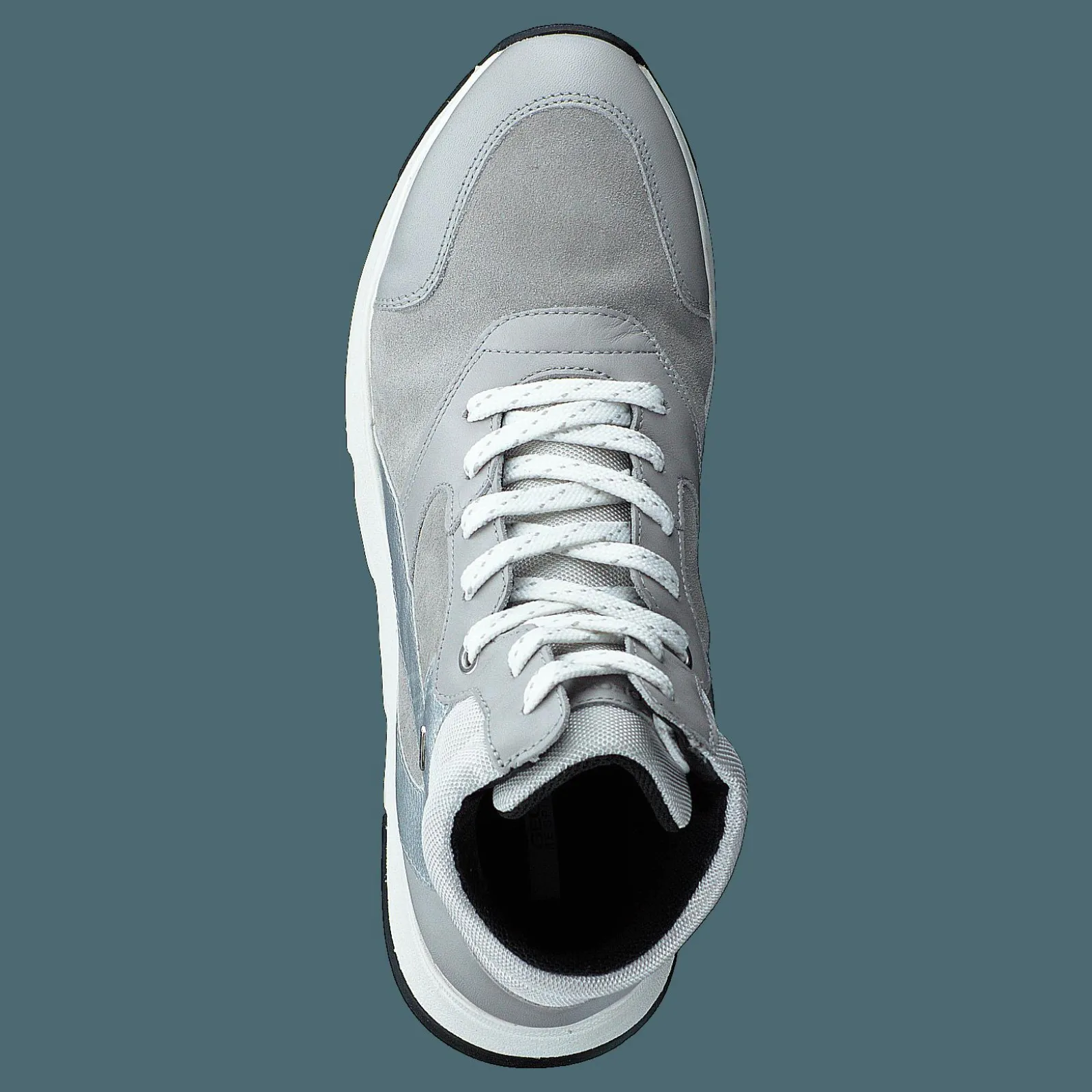 Geox D Falena B Abx B - Nappa+suede Light Grey