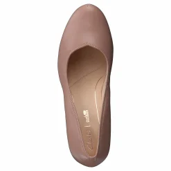 Clarks Dalia Rose Nude Leather