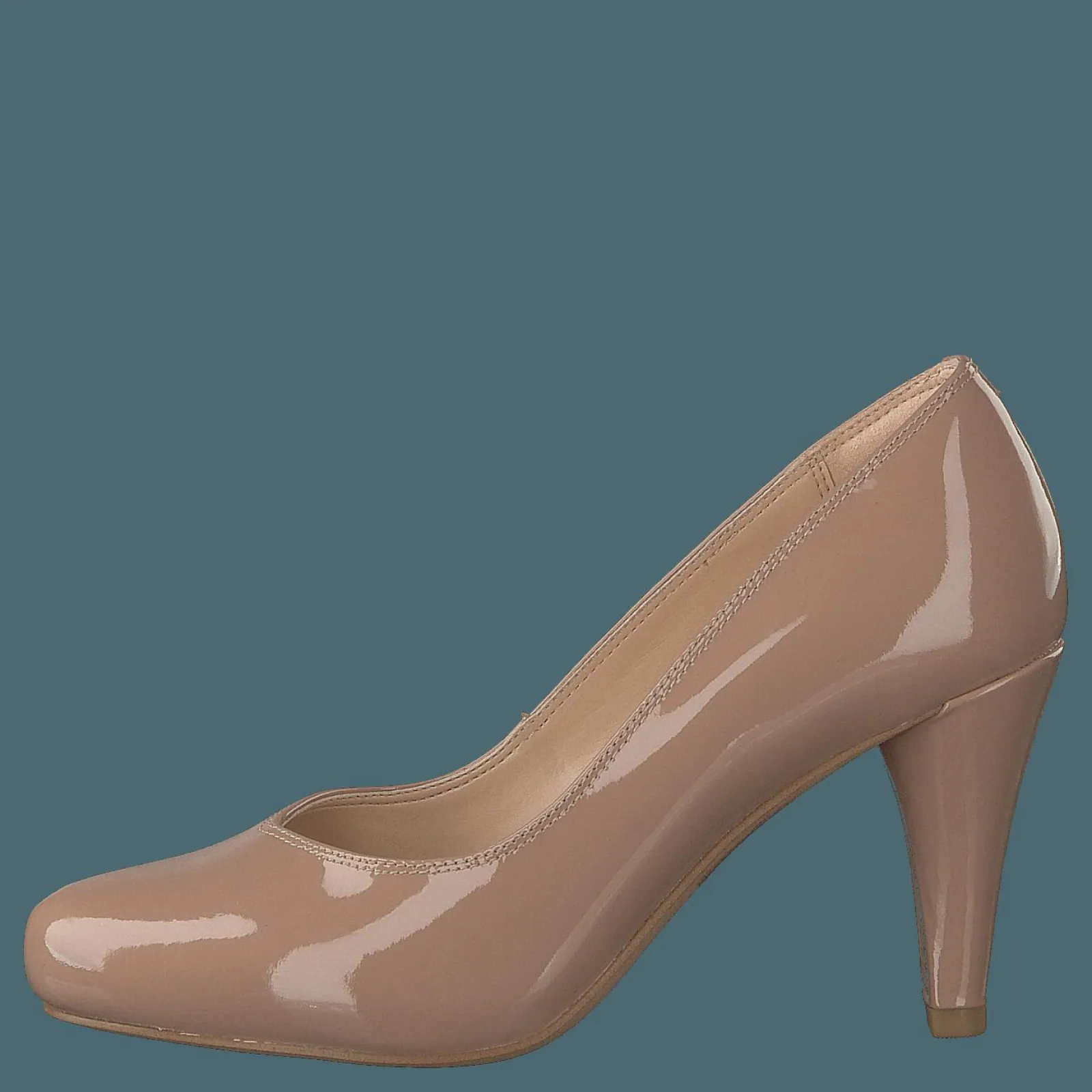 Clarks Dalia Rose Nude Patent