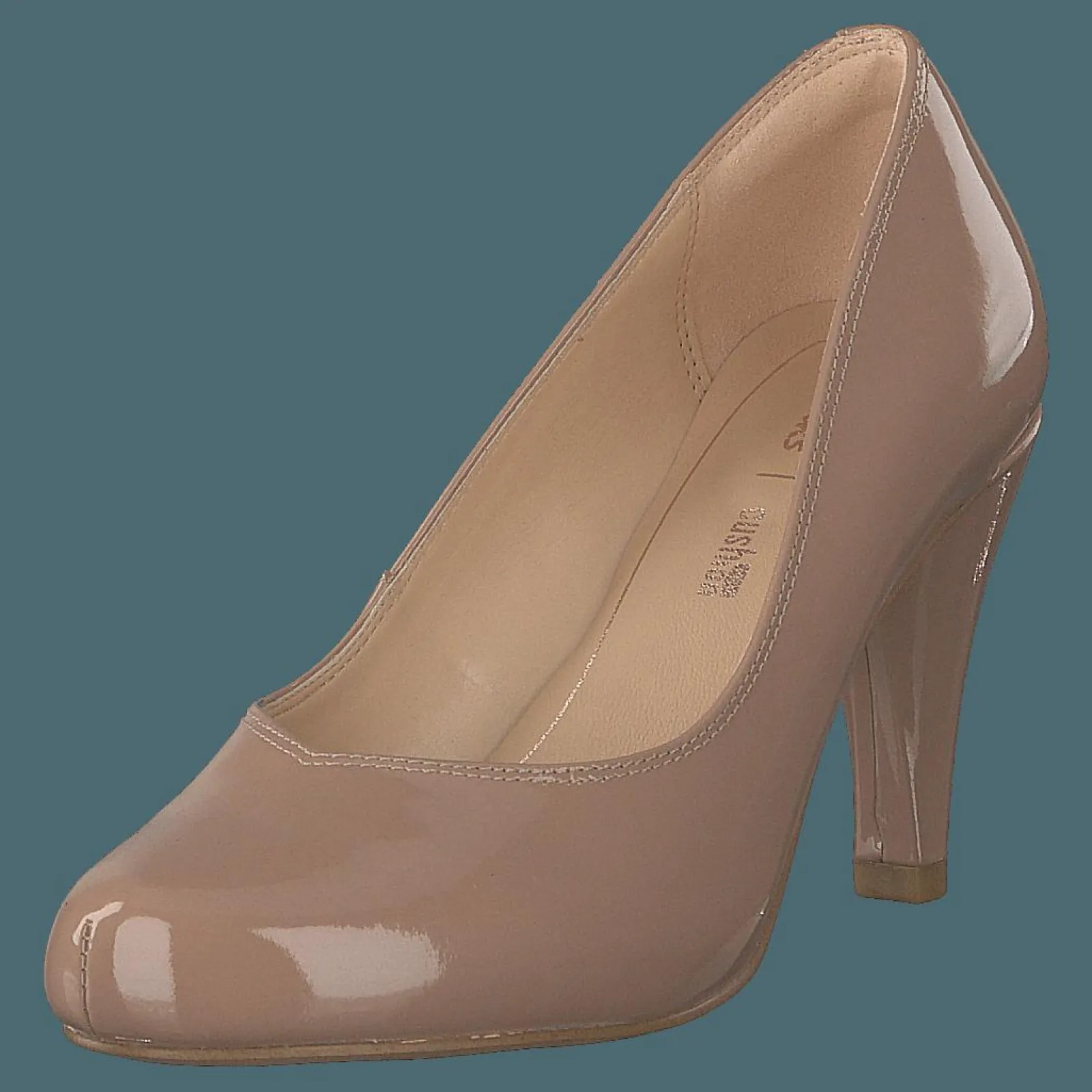 Clarks Dalia Rose Nude Patent