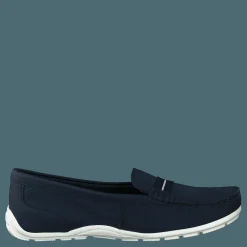 Clarks Dameo Vine Navy Leather