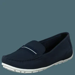 Clarks Dameo Vine Navy Leather