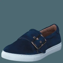 Dasia Daylily Navy Buckle Navy