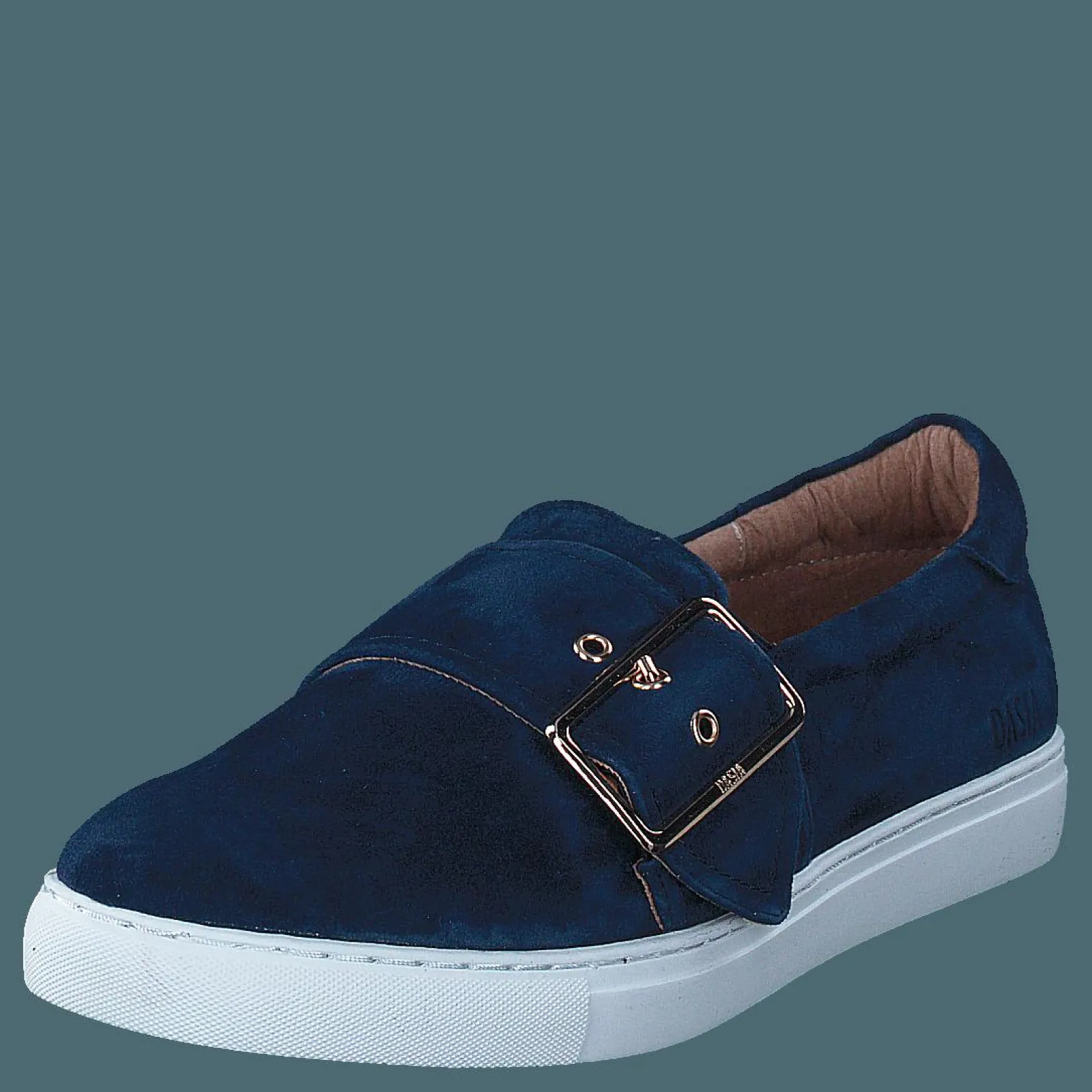 Dasia Daylily Navy Buckle Navy