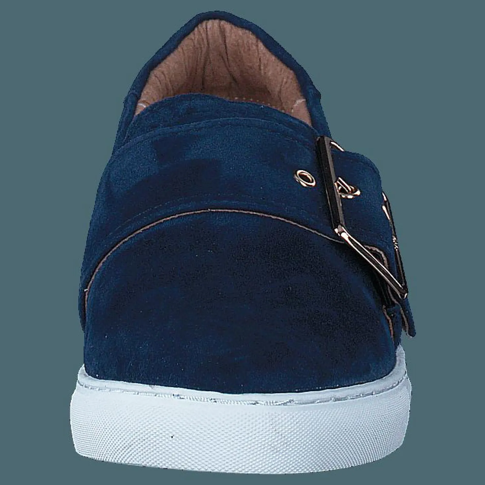 Dasia Daylily Navy Buckle Navy