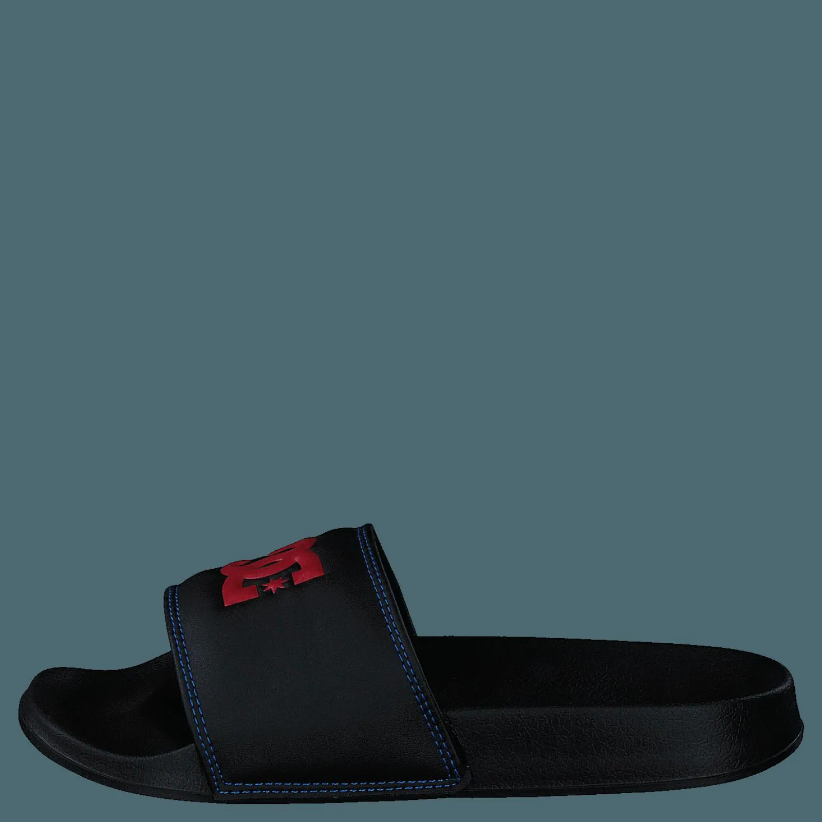 Barn DC Shoes Dc Slide Black/red Print