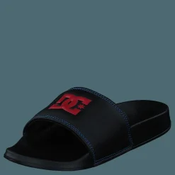 Barn DC Shoes Dc Slide Black/red Print