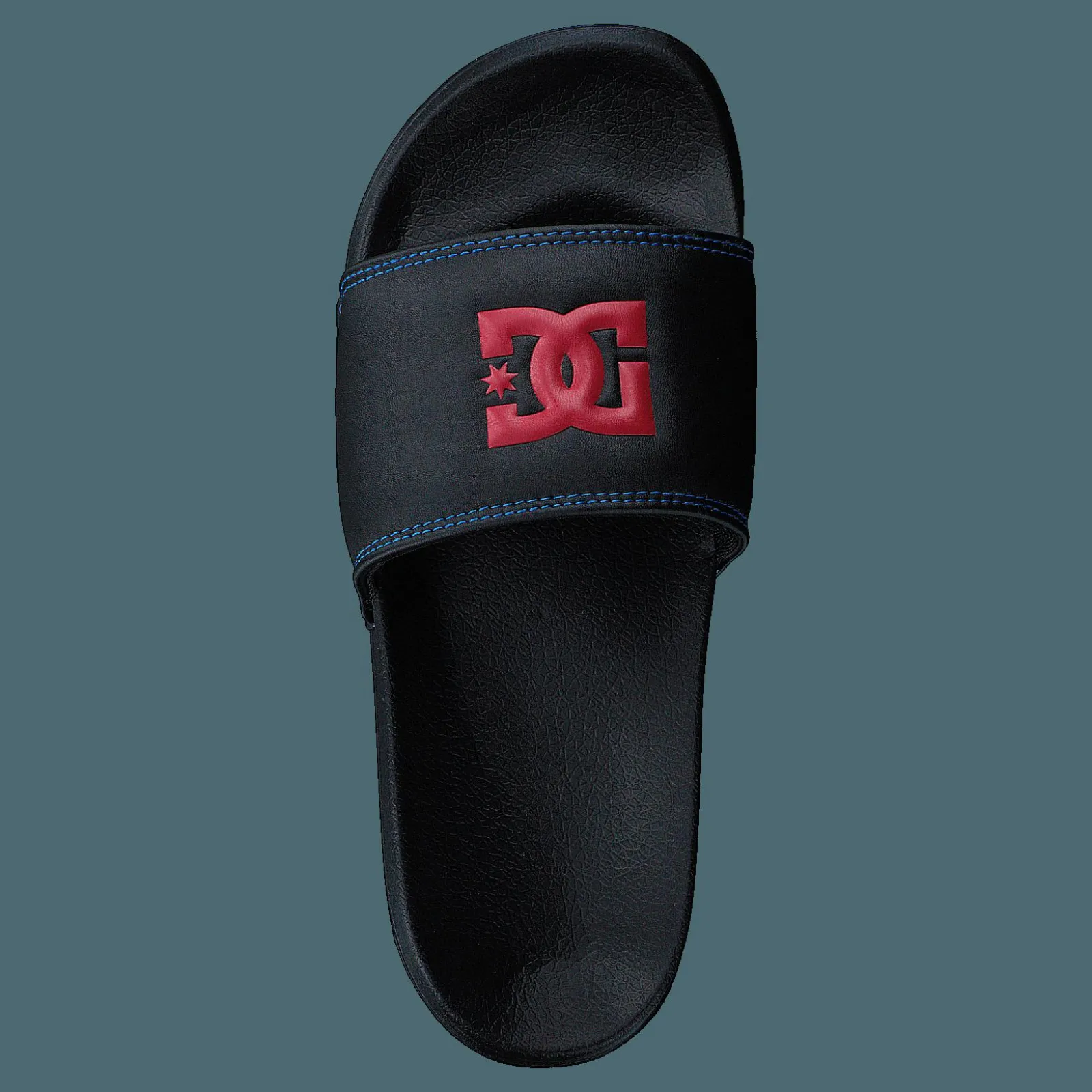 Barn DC Shoes Dc Slide Black/red Print