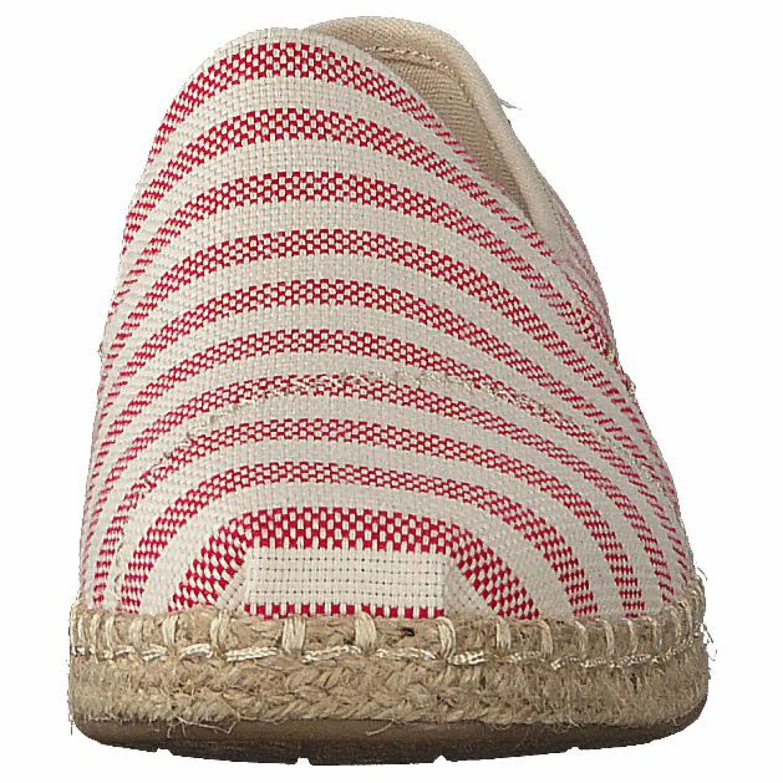 Toms Deconstructed Alpargata Rope Red Woven Stripe