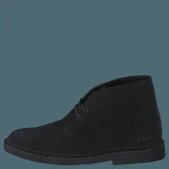 Clarks Desert Boot2 Black Suede