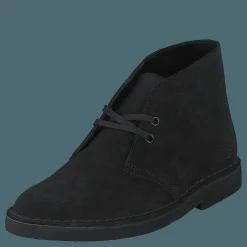 Clarks Desert Boot2 Black Suede