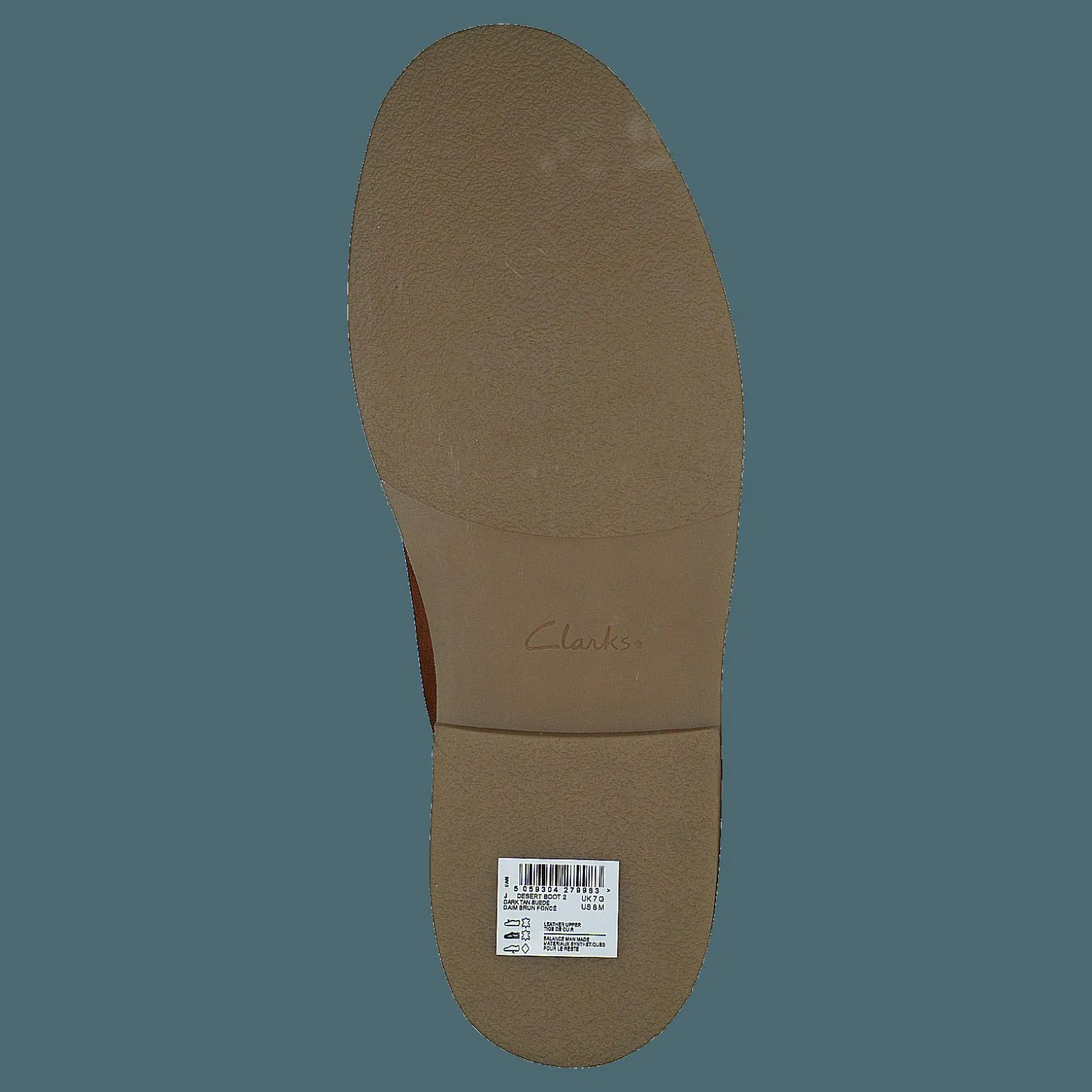Clarks Desert Boot2 Dark Tan Suede