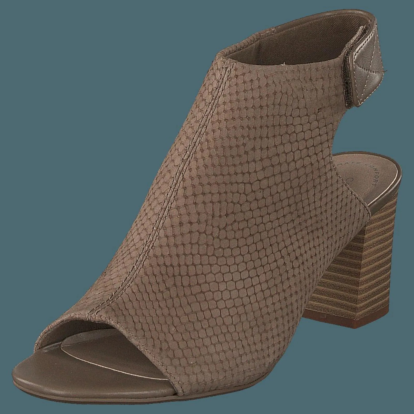 Clarks Deva Bell Oliv Interest Nubuck