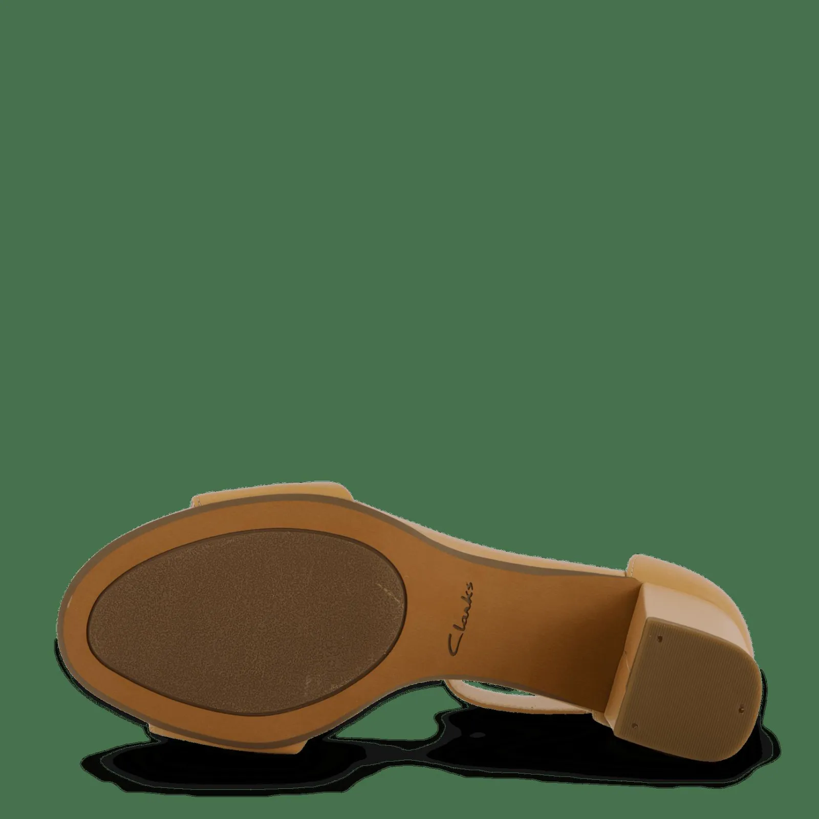Clarks Deva Mae Camel Leather