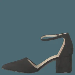 Bianco Divided D'orsay Pump 101 - Black 1