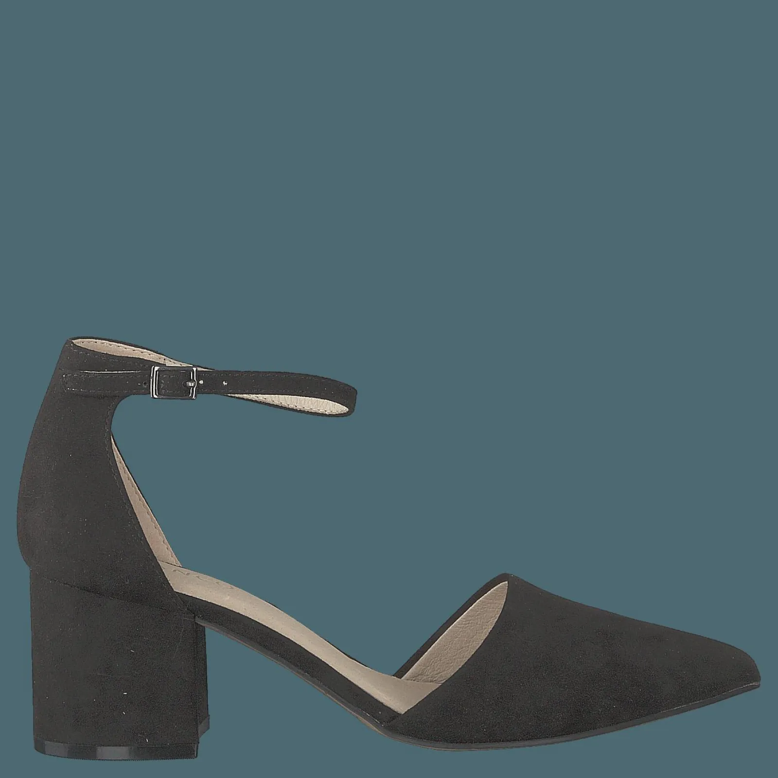 Bianco Divided D'orsay Pump 101 - Black 1