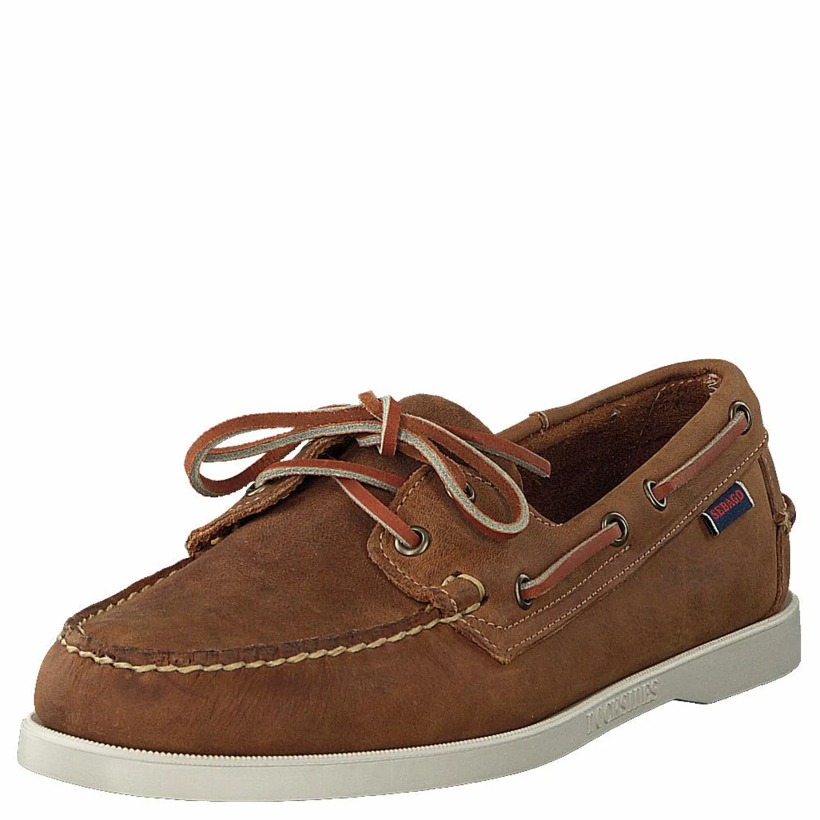 Sebago Docksides Brown Oiled Waxy Lea