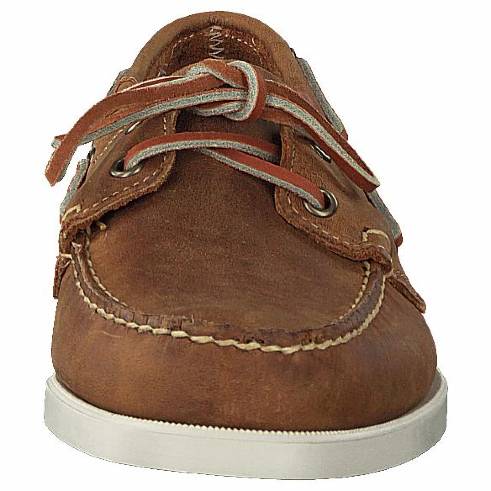 Sebago Docksides Brown Oiled Waxy Lea